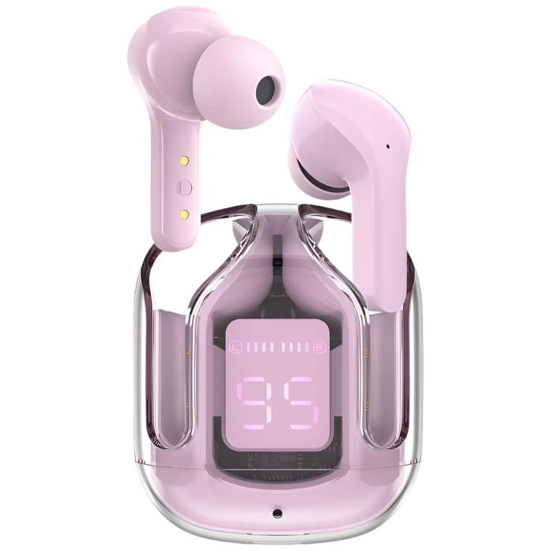 Air 31 Wireless TWS Transparent LED Digital Display Earbuds