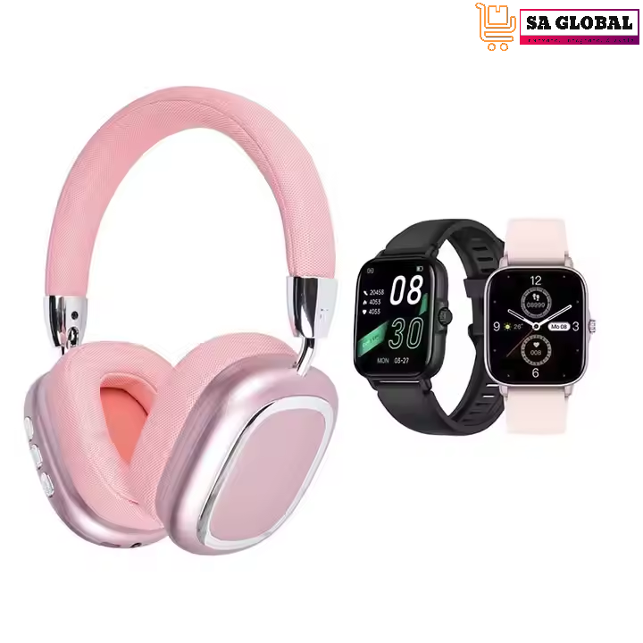 P9 ULTRA 2 Smart Watch Combo With Headphones