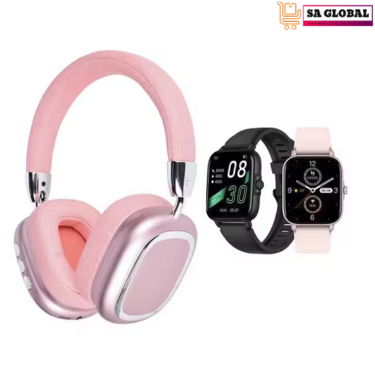 P9 ULTRA 2 Smart Watch Combo With Headphones