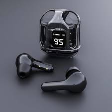 Air 31 Wireless TWS Transparent LED Digital Display Earbuds